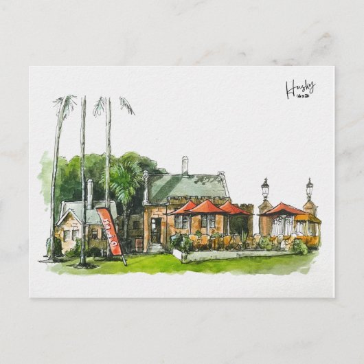 52: Victoria Park Café Postkarte (Vorderseite)