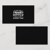 52.Wenn Sie sehen, eine Naht Ripper ist jetzt nich Visitenkarte (Vorne/Hinten)