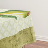 52"x70" Sommer mit grüner Birne und Schmetterling Tischdecke (Beispiel)