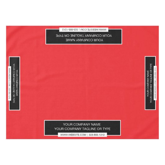 52 "X70"-Tischtennislogos, rot Schwarz-weiß Tischdecke (Vorderseite (Horizontal))