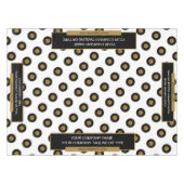 52"X70" Tischtennisloth-Logo Gold Weiß Tischdecke (Vorderseite (Horizontal))