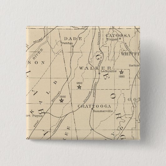 52 Zentrum Neger Bevölkerung 1880-1900 Button (Vorderseite)