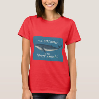 52HZ Whale ist mein Geist Tier T-Shirt