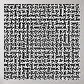 52x52 oder Kleineres Poster Maze1 Passen Sie das W (Vorne)