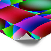 52x52 oder Kleineres Poster Psychedelic Square Mus (Ecke)