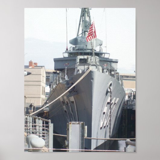 537 U.S.S. Sullivans Poster (Vorne)