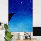 5383.Learnin' to Fly/ bluedge? Poster/Print Poster (Heimbüro)