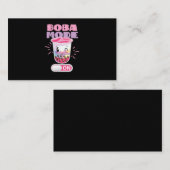 53.Boba Tea im Boba-Modus Visitenkarte (Vorne/Hinten)