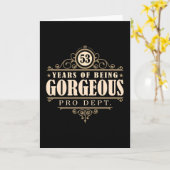 53. Geburtstag (53 Jahre herrlich) Karte (Gelbe Blume)