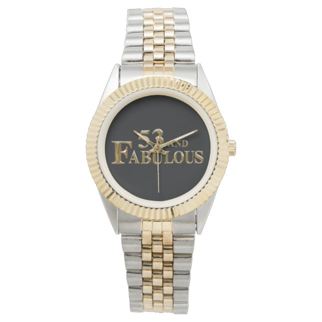 53. Geburtstag Armbanduhr (Vorderseite)