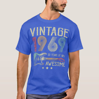 53. Geburtstag Frauen Männer Vintag Phantastisch 1 T-Shirt