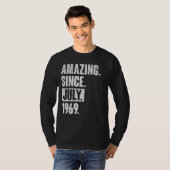 53. Geburtstag Phantastisch seit Juli 1966 T-Shirt (Vorne ganz)