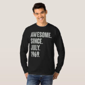 53. Geburtstag Phantastisch seit Juli 1966 T-Shirt (Vorne ganz)