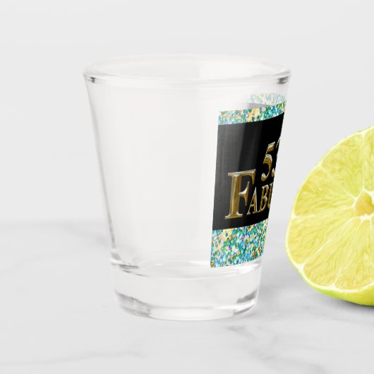 53. Geburtstag Schnapsglas (Links)