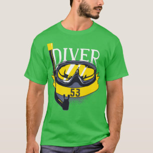 53. Geburtstag Scuba Diving 53 Jahre Diver T-Shirt