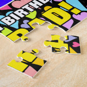 53. Geburtstag — Spaß, Liebende Herzformen + "53" Puzzle (Seite)