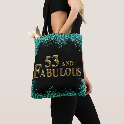 53. Geburtstag Tasche (Von Nahem)