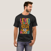 53. Geburtstag Unverschlossene Frauen Männer T-Shirt (Vorne ganz)