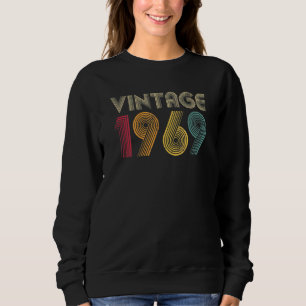 53. Geburtstag Vintag 1969 Klassische Männer Fraue Sweatshirt