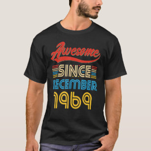 53. Geburtstags-Shirt 53 Jahre alt Vintage 1969 Aw T-Shirt