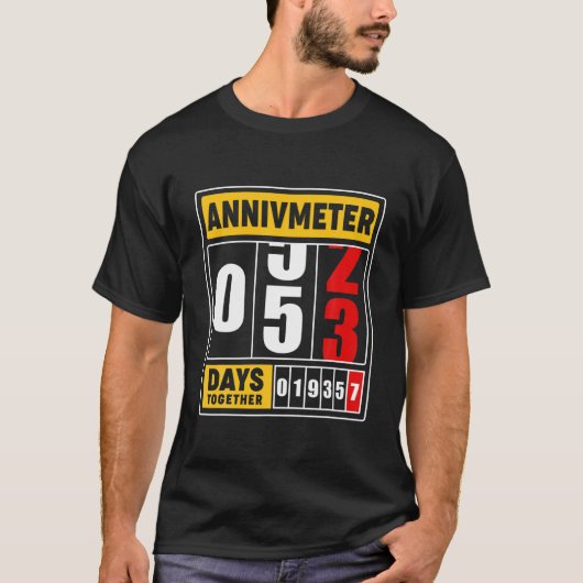 53. Hochzeitstag für Eltern Ehemann Wif T-Shirt (Vorderseite)