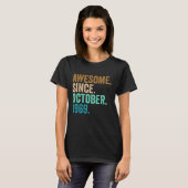 53 Jahre alt Phantastisch seit Oktober 1969 53. Ge T-Shirt (Vorne ganz)