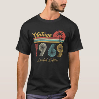 53 Jahre alt Vintag 1969 Limited Edition 53. Gebur T-Shirt