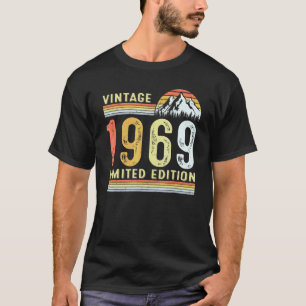 53 Jahre alte Vintage 1969 53. Geburtstag T-Shirt
