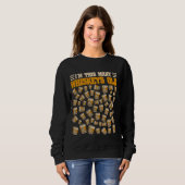 53 Jahre alter Whiskey Drinker Bourbon 53. Geburts Sweatshirt (Vorne ganz)
