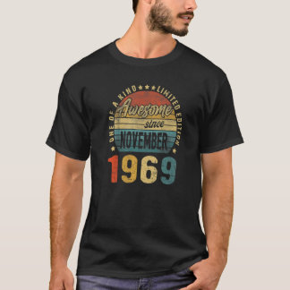 53 Jahre Phantastisch im November 1969 53. Geburts T-Shirt