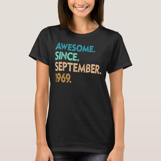 53 Jahre Phantastisch seit September 1969 53. 2 T-Shirt (Vorderseite)