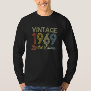 53 Jahre Phantastisch Vintag 1969 Retro 53. T-Shirt