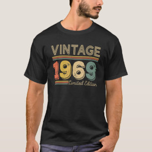 53 Jahre Vintag 1969 53. Geburtstag T-Shirt