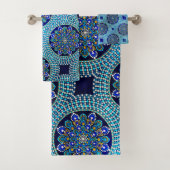 53 Royal Blue Bath Handtuch SET (Insitu)