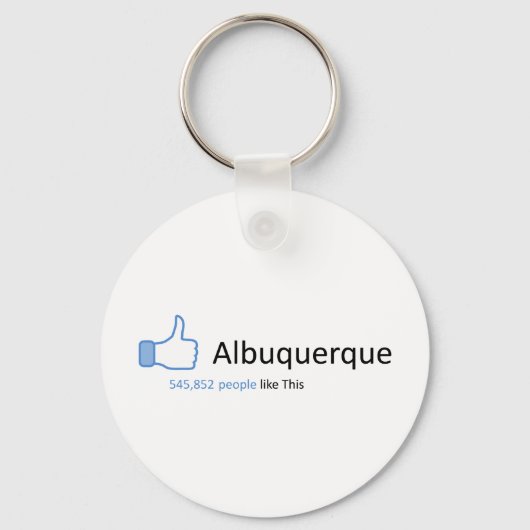 545852 Menschen wie Albuquerque Schlüsselanhänger (Vorderseite)
