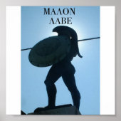 545_King_Leonidas_statue, MALON LABE Poster (Vorne)