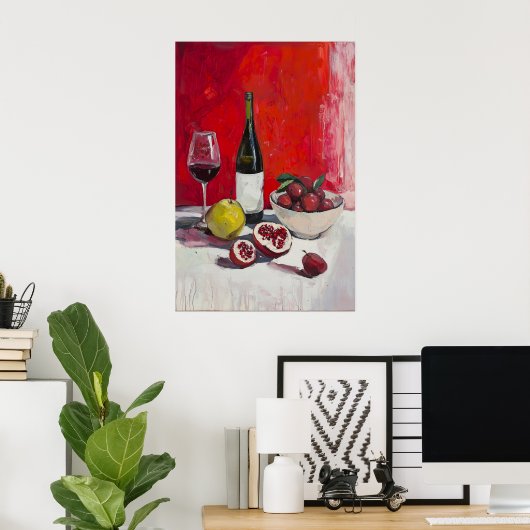 546 Stillleben Poster (Heimbüro)