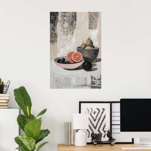 549 Stillleben Poster (Heimbüro)