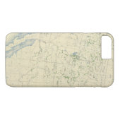 54 Bereiche bewässerten 1889 Case-Mate iPhone Hülle (Rückseite (Horizontal))