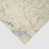 54 Bereiche bewässerten 1889 Seidenpapier (Ausschnitt)