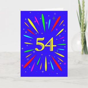54. Birthday Explosion Card Karte