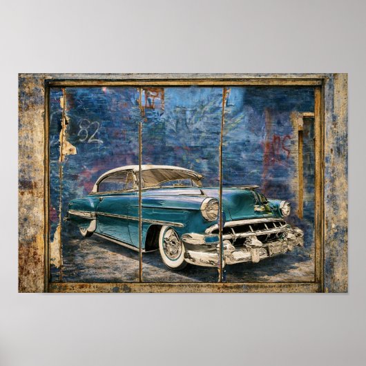 '54 Chevy Wall Image Poster (Vorne)