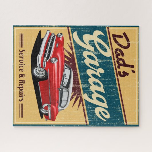 54 Classic Garage Puzzle (Horizontal)