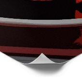 '54 Corvette Interior Poster (Ecke)