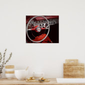 '54 Corvette Interior Poster (Küche)