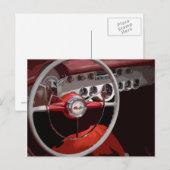 "54 Corvette Räume Postkarte (Vorne/Hinten)