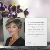 54 & Fabulous Orchid Photo Birthday Greeting Card Karte