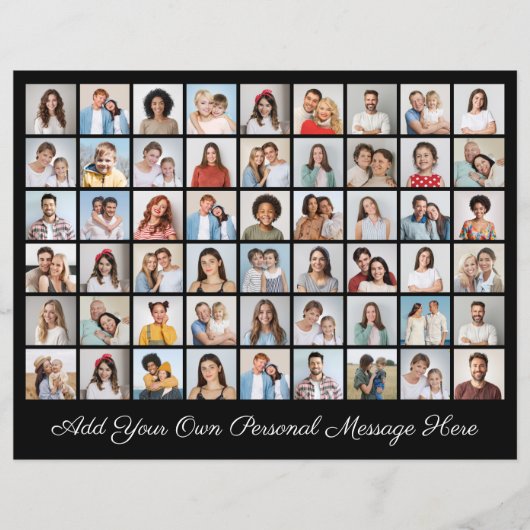 54 Foto Collage Hinzufügen Sie Ihre eigene Grußkar (Vorderseite)