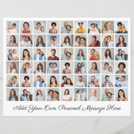 54 FotoCollage Fügen Sie Ihr eigenes Grußpapier hi