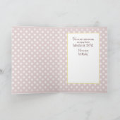 54. Geburtstag Frauenschuhe, Tierwerbung Karte (Innenseite)